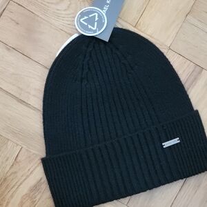 MICHAEL KORS/ Black Knit Hat